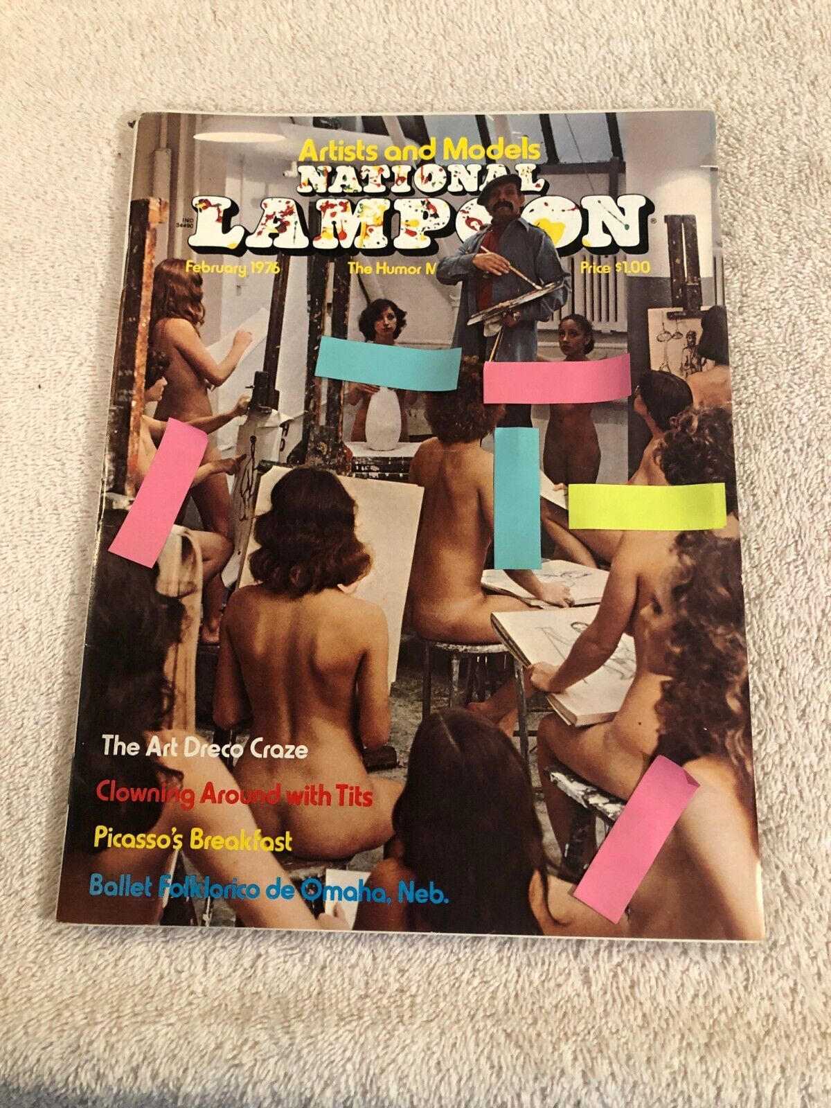 National Lampoon Magazine February  1976