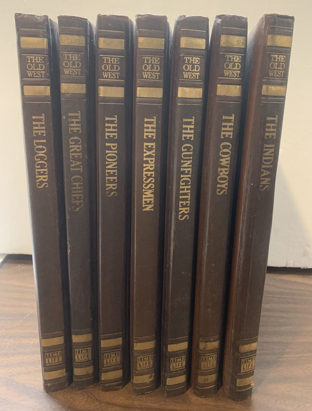 1976-1979 OLD WEST Books (Lot of 7) Time Life (MH79)