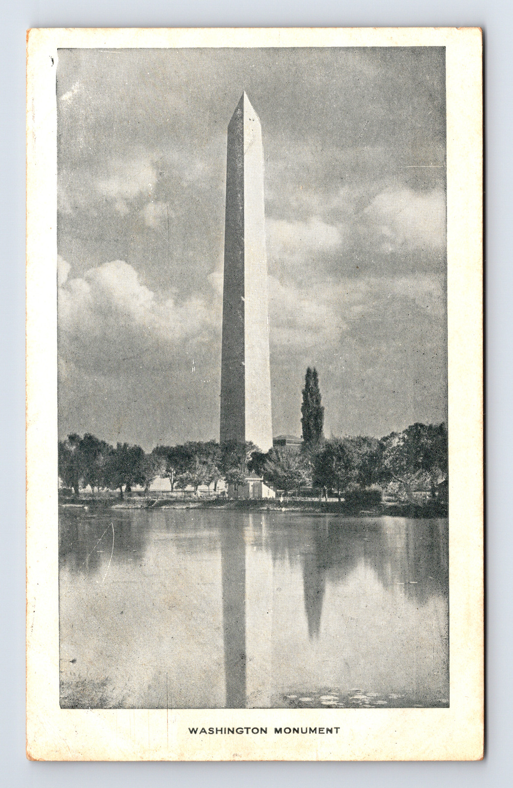 c1908 PMC Postcard Washington Monument Private Post Card DC