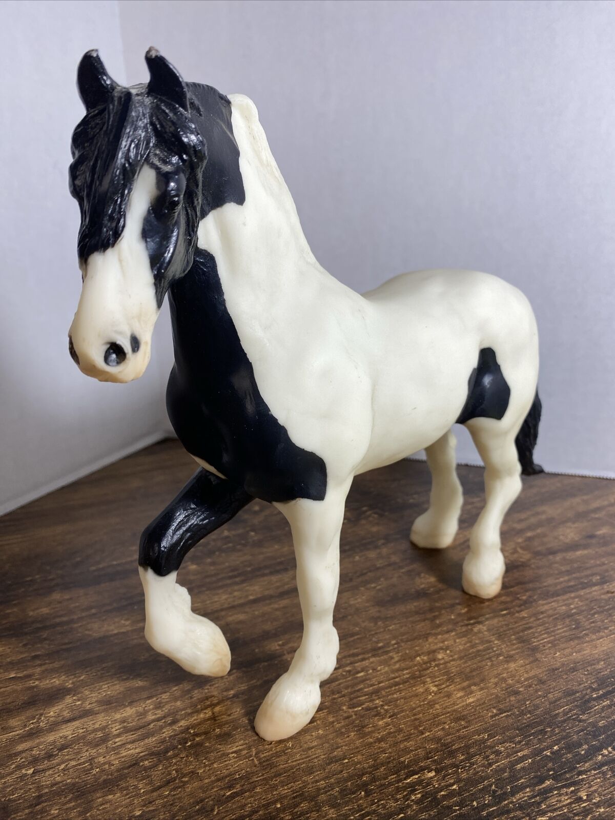 Breyer Gypsy King Vanner Stallion on Friesian mold No 1148 Model Horse No Breyer