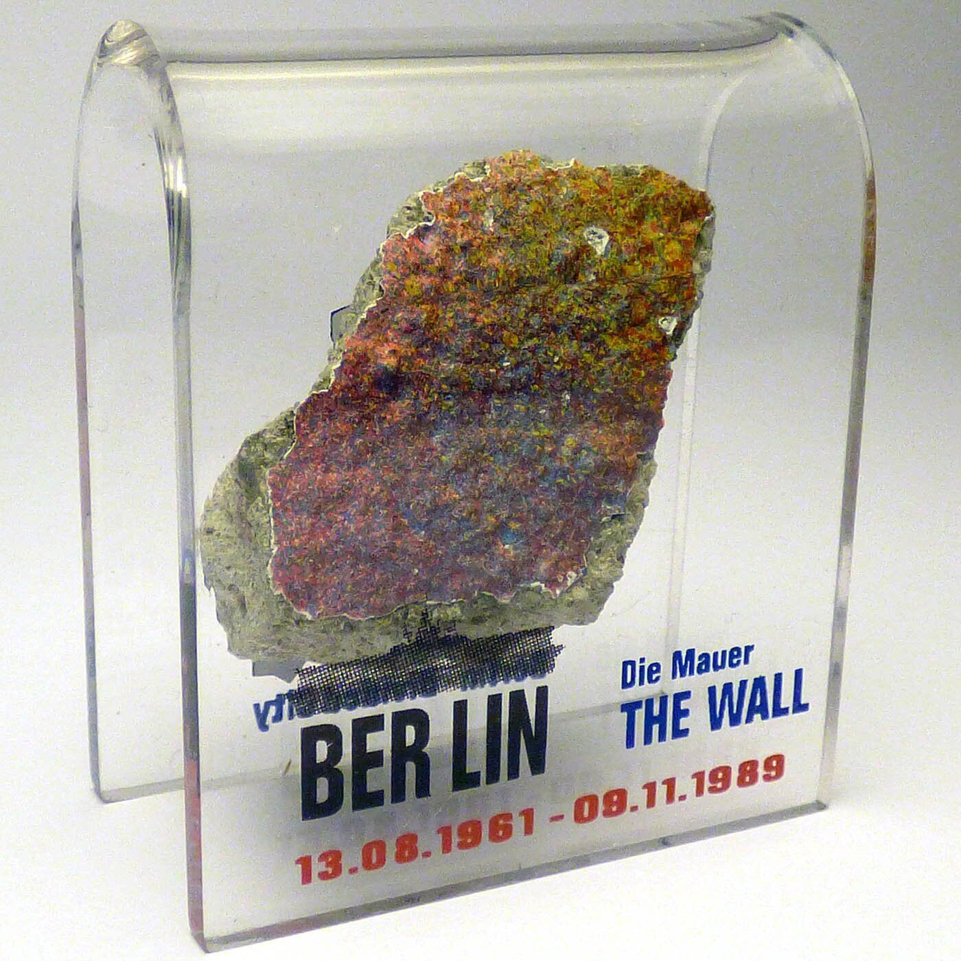 Original Piece of the Berlin Wall - Authentic Souvenir from the Real Wall in ...