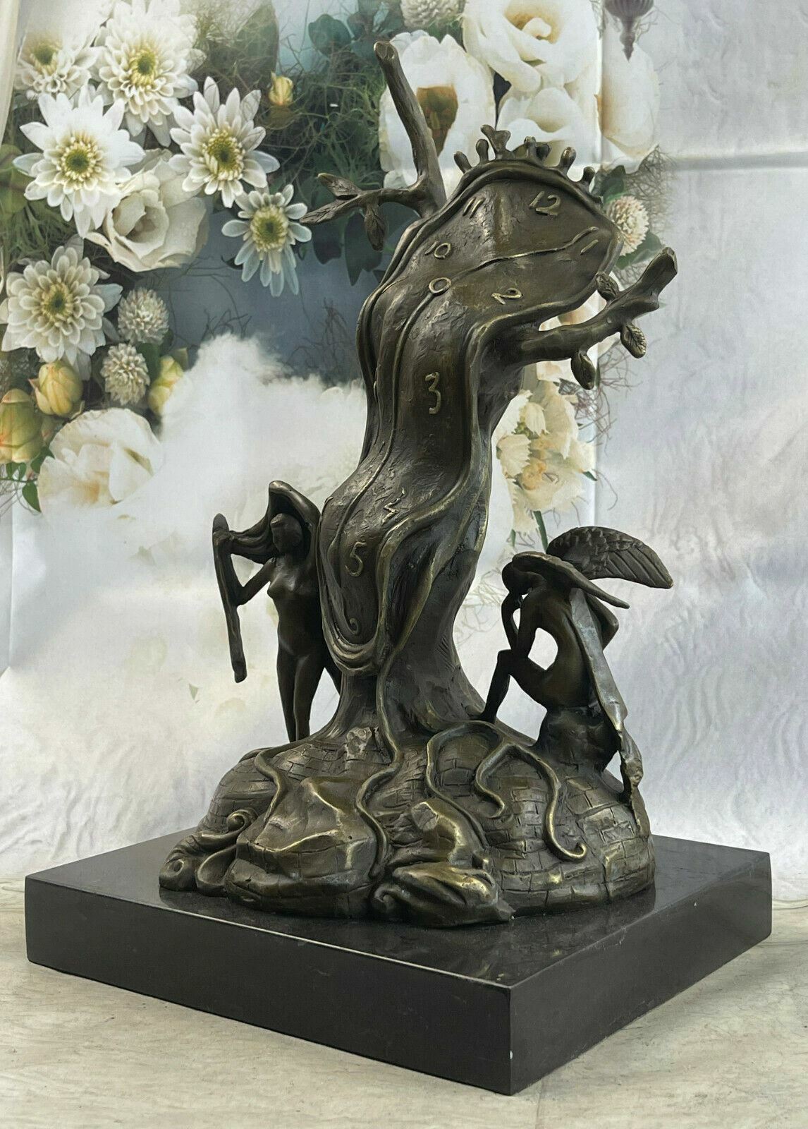 Persistence of Memory of Time by Dali Hot Bronze Museum Quality Sculpture Sale