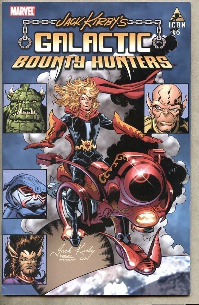 Jack Kirby\'s Galactic Bounty Hunters #6-2007 nm- 9.2 Marvel Giant-Size HTF Make 