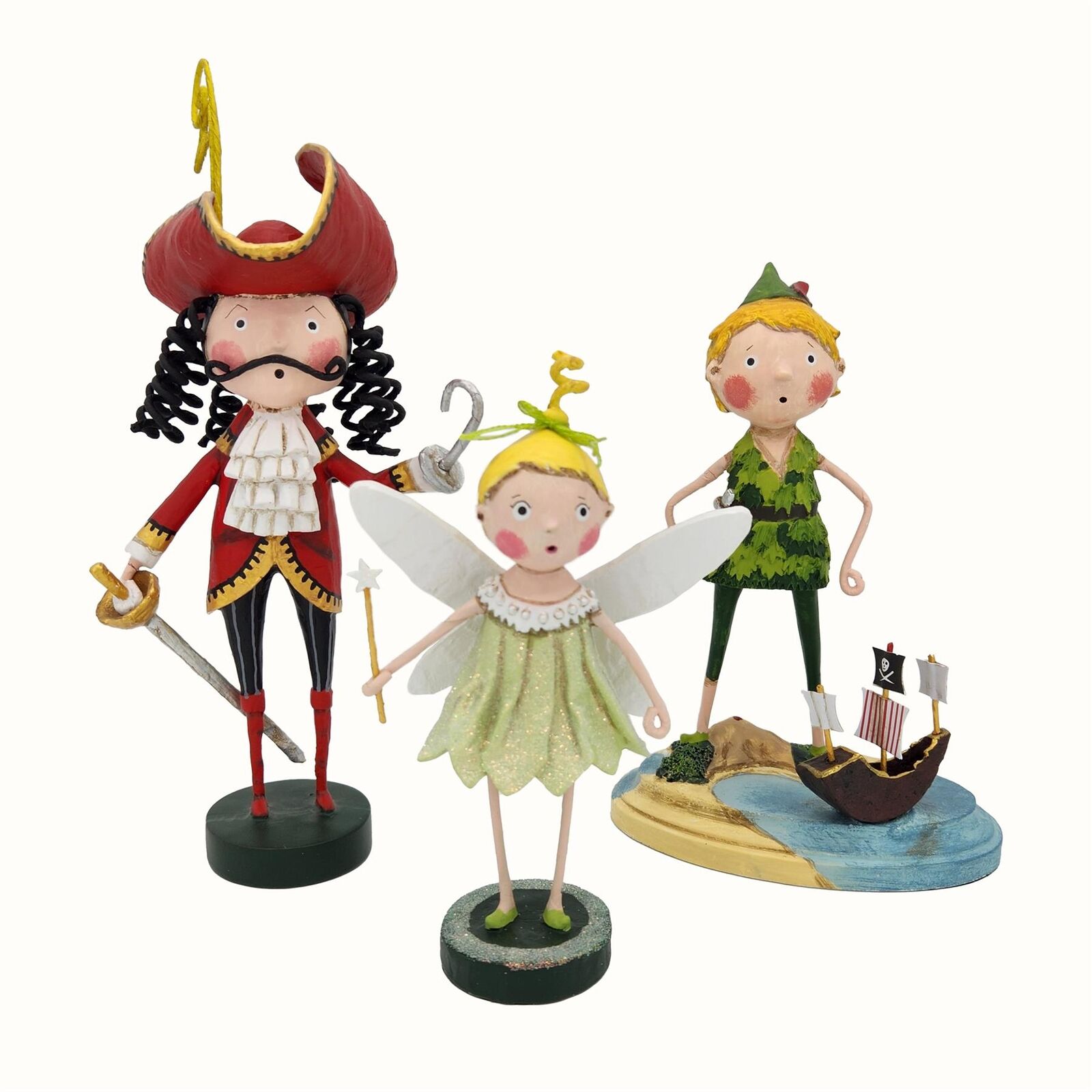 Lori Mitchell Peter Pan Collection 2023 Figurine Bundle, Set of 3 1551X