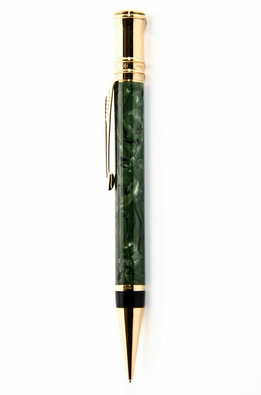 Parker  Duofold Jade & Gold  0.7mm Pencil New In Box