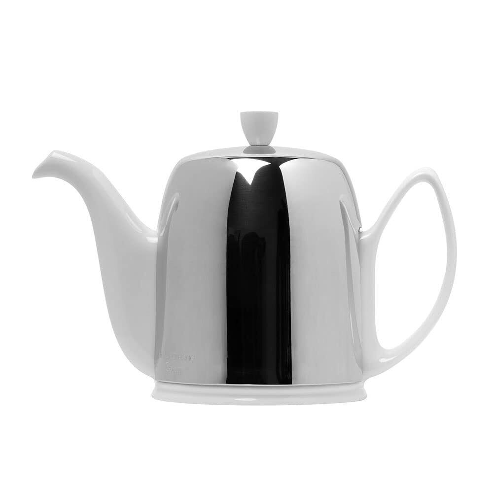 | Luxury French Teapot | Salam Collection | 6 Cups | White