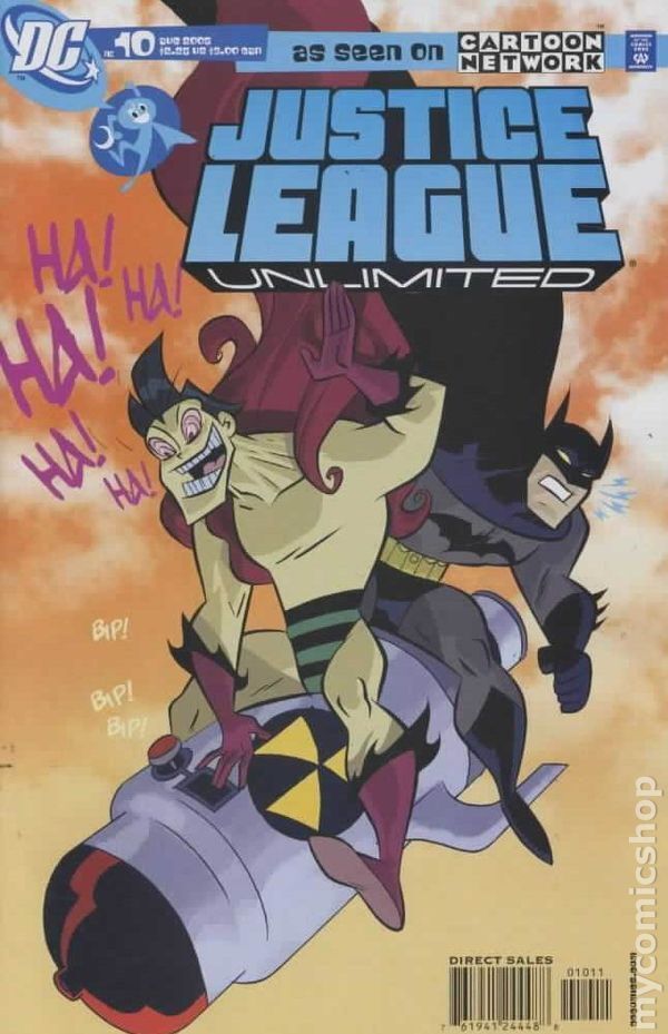 Justice League Unlimited #10 FN 2005 Stock Image