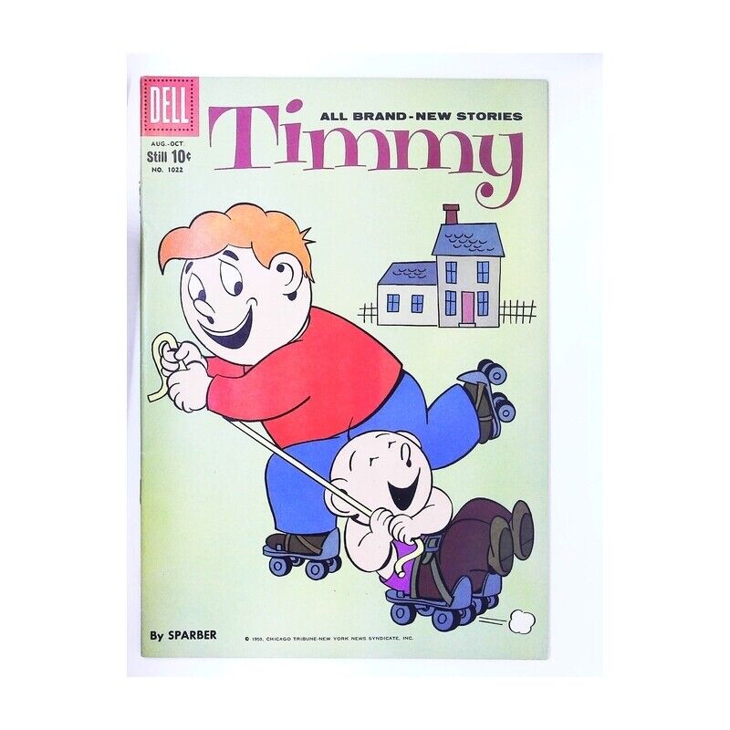 Timmy #4 in Very Fine + condition. Dell comics [g|