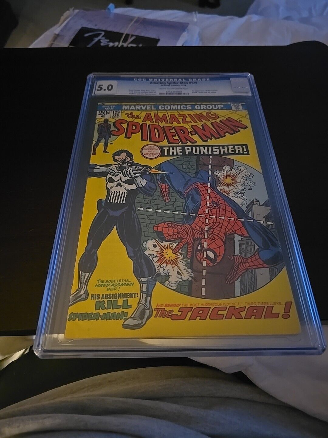 Amazing Spiderman #129 (1975) Graded 5.0 CGC