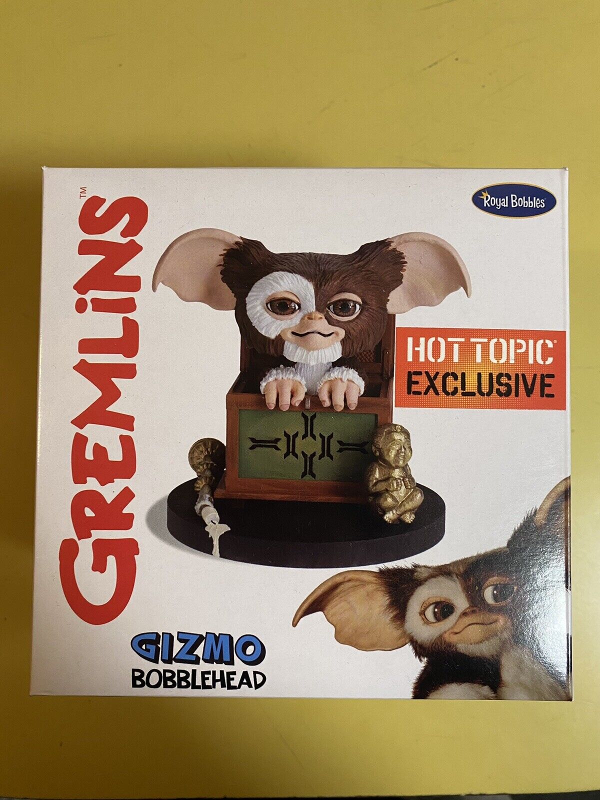 Gremlins Gizmo Bobblehead Hot Topic Exclusive Factory Sealed