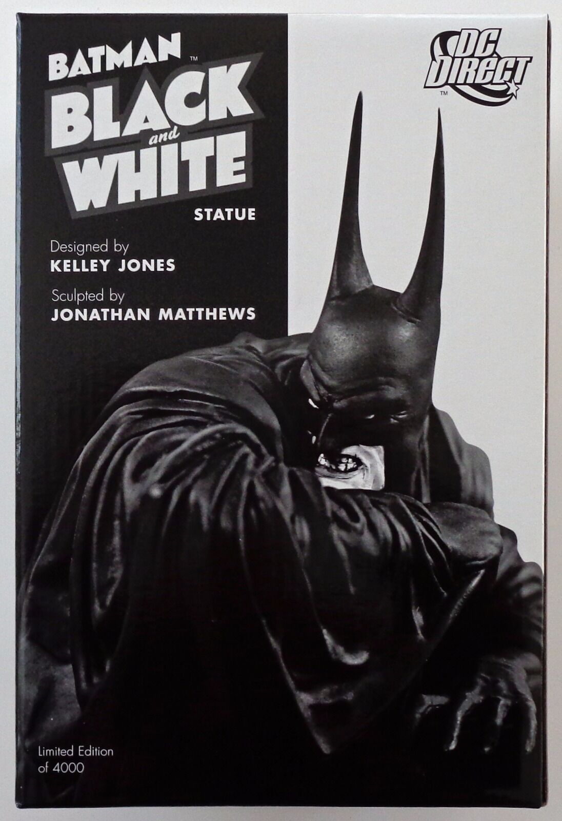 DC Direct Batman Black and White Statue - Jones/Matthews [3422 of 4000] - MINT