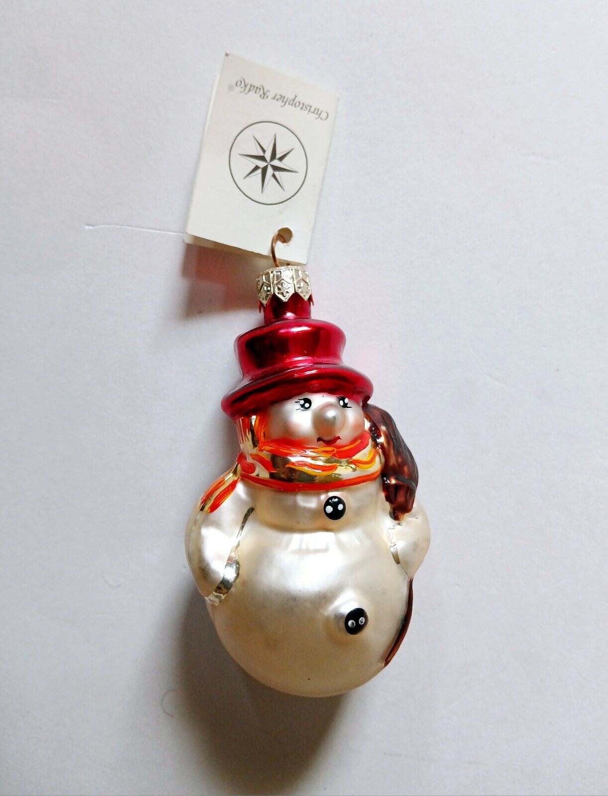 Christopher Radko Littlest Snowman 1996 Ornament  