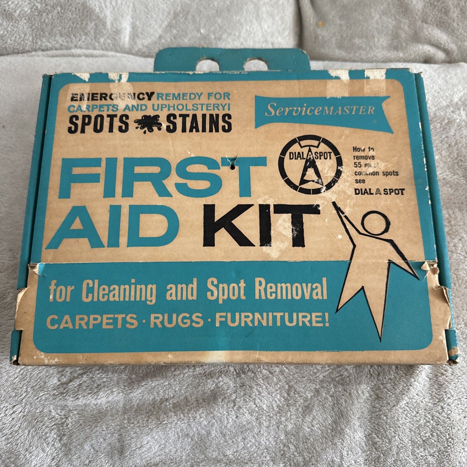 Vintage Service Master First Aid Kit Professional Service spots