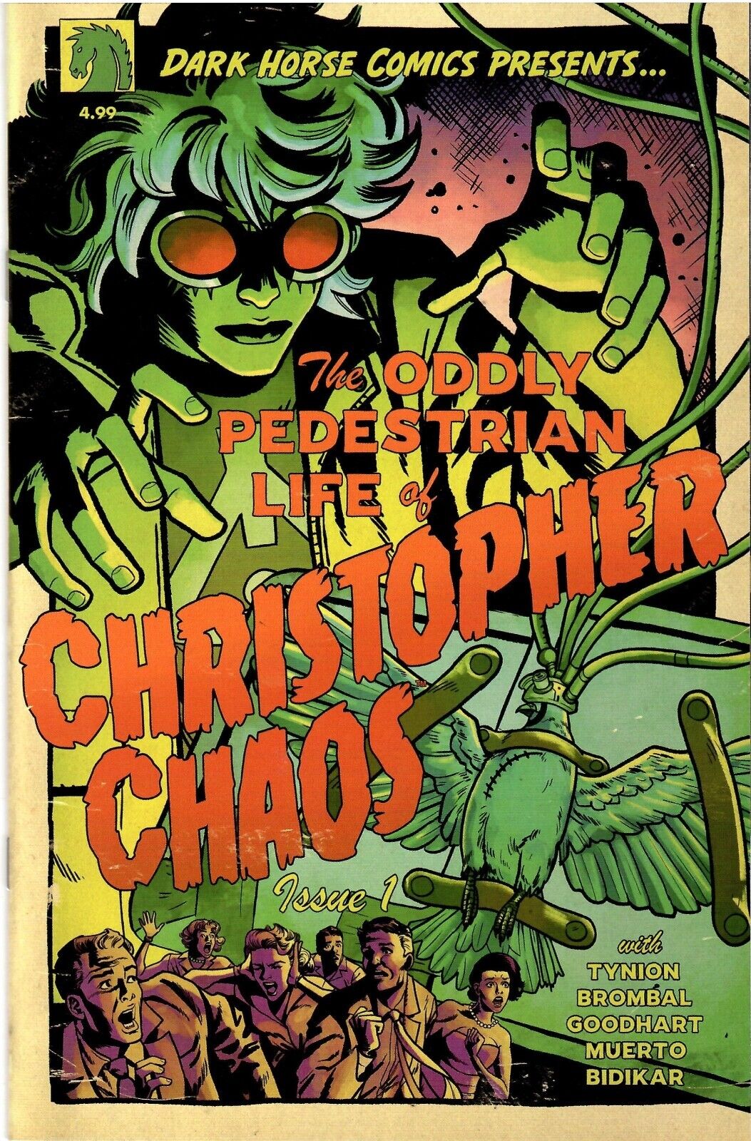 The Oddly Pedestrian Life Of Christopher Chaos #1 CVR E Isaac Goodhart Variant 