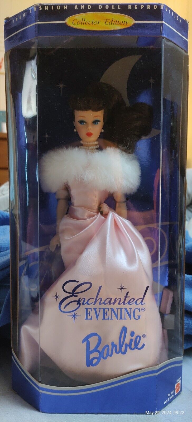 Vintage 1995 Mattel Collector Edition Enchanted Evening Barbie NIB
