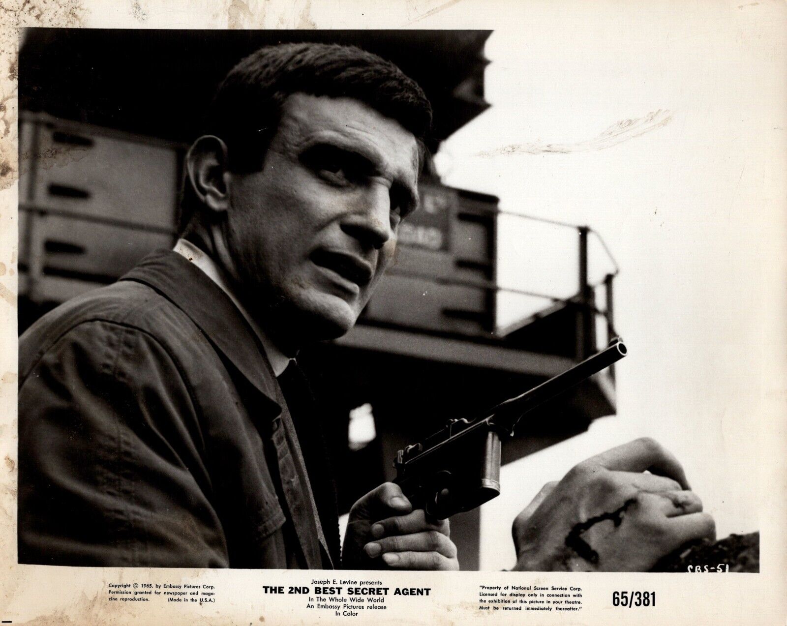 Tom Adams in Licensed to Kill (1965) ❤ Original Vintage Handsome Photo K 467