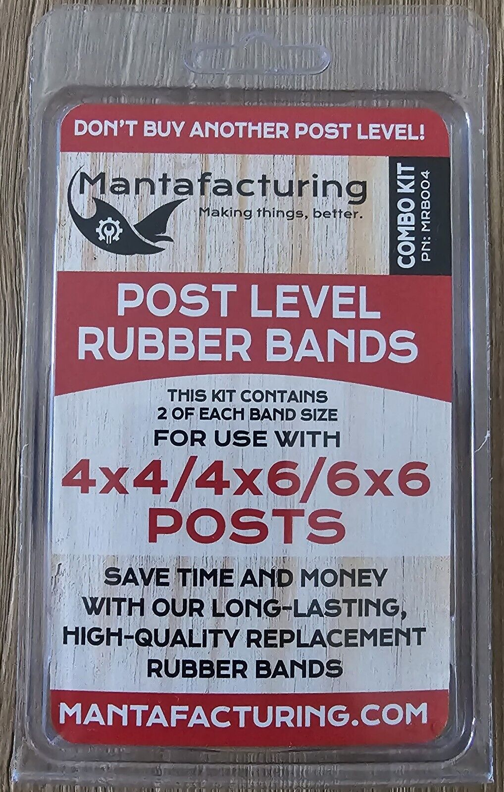 Replacement Post Level Rubber Bands Combination Kit