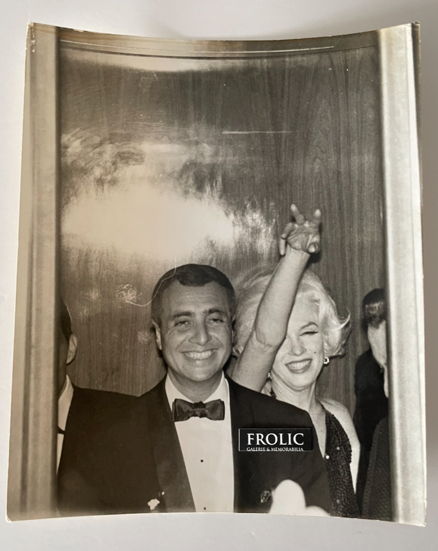 MARILYN MONROE 1962 Golden Globes Award Original Photo Credit & Date Stamp RARE+