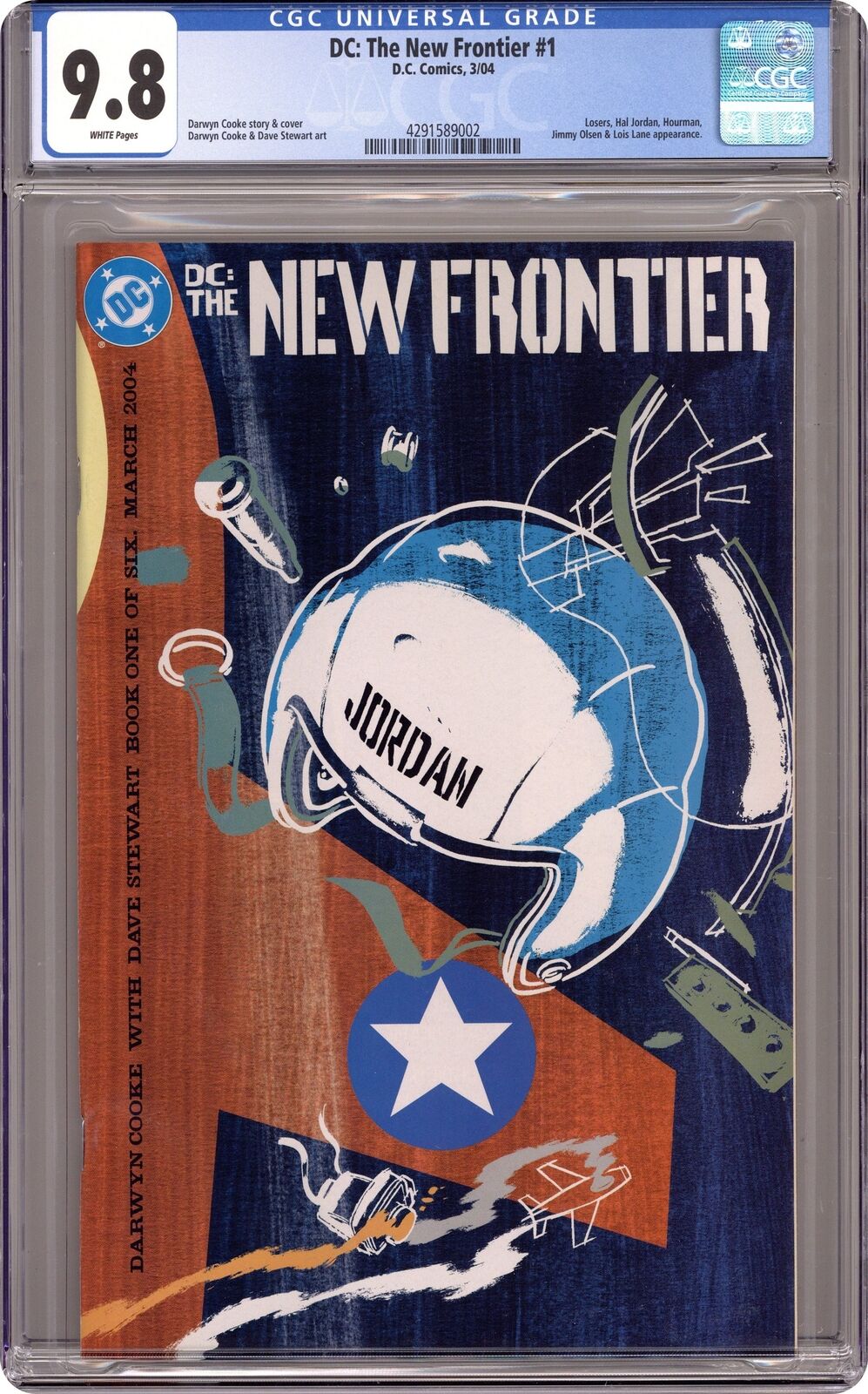 DC The New Frontier #1 CGC 9.8 2004 4291589002