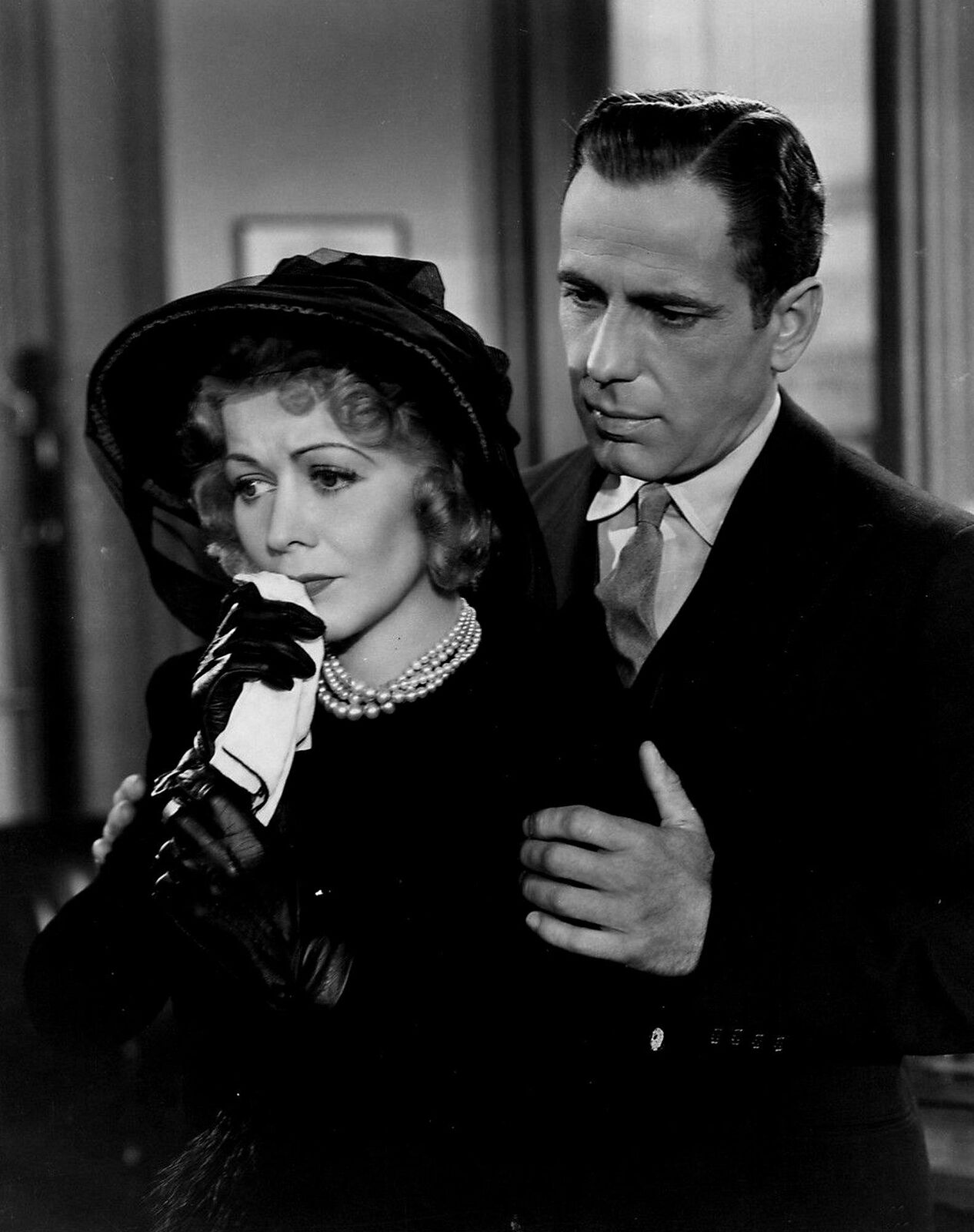 1941 MALTESE FALCON Gladys George, Humphrey Bogart MOVIE PHOTO   (170-k)