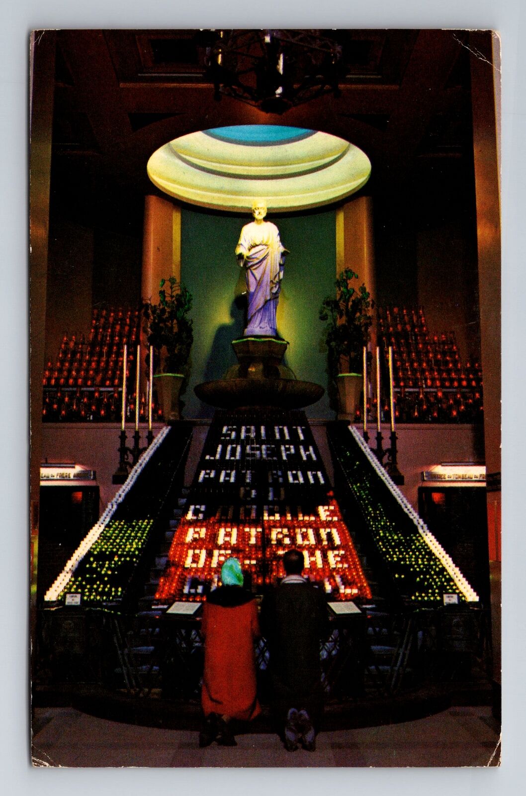 Montreal QC-Quebec Canada, Saint Joseph\'s Oratory Mount Royal, Vintage Postcard