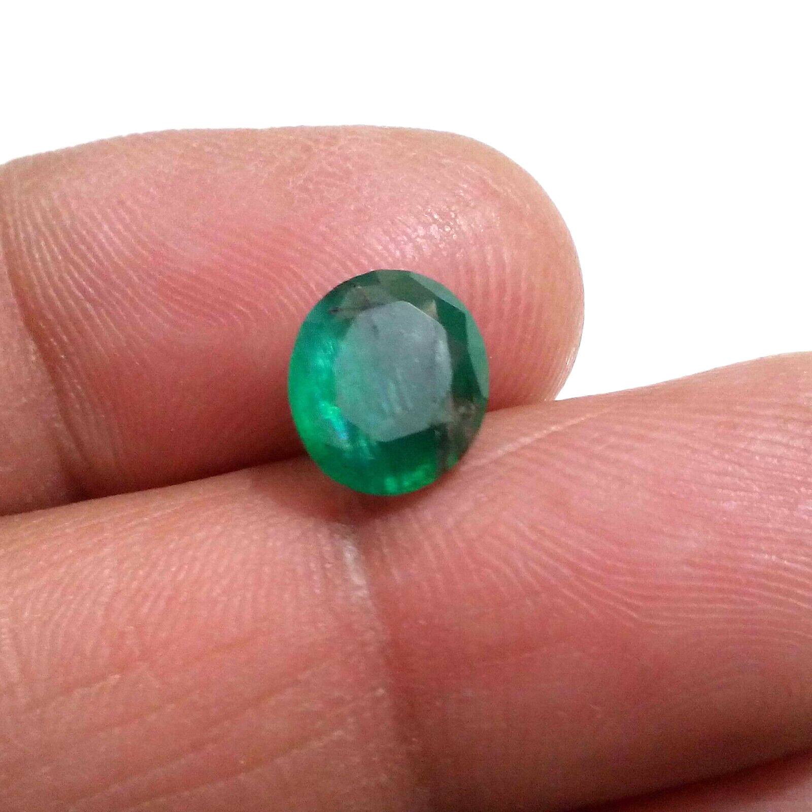 Gorgeous Zambian Emerald Oval Shape 2.50 Crt Rare Green Faceted Loose Gemstone