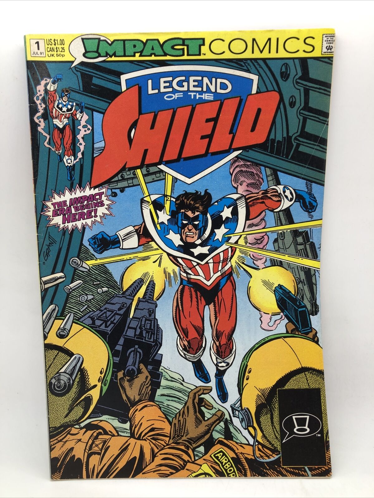 The Legend Of The Shield #1 Impact Comics 1991 