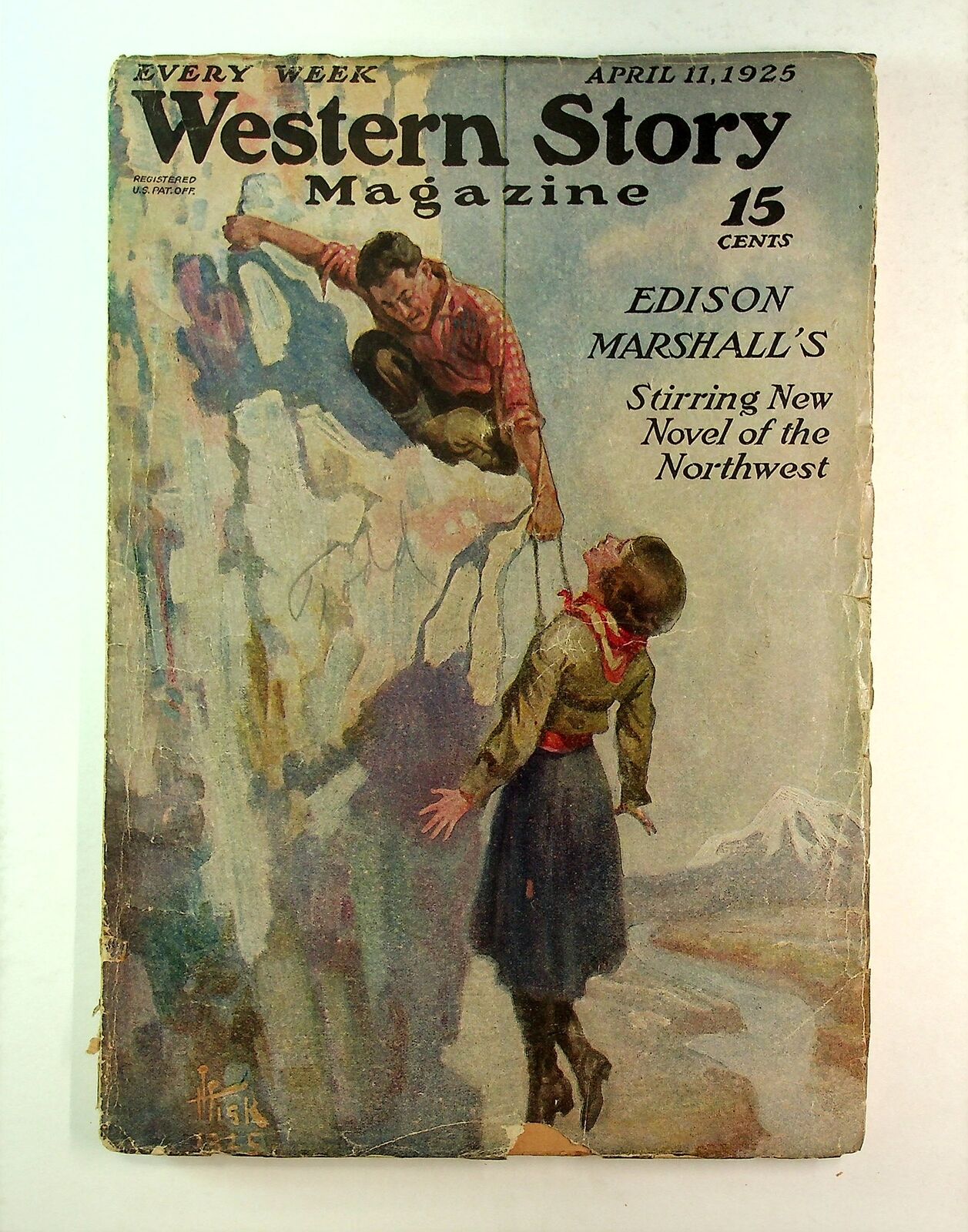 Western Story Magazine Pulp 1st Series Apr 11 1925 Vol. 51 #2 VG