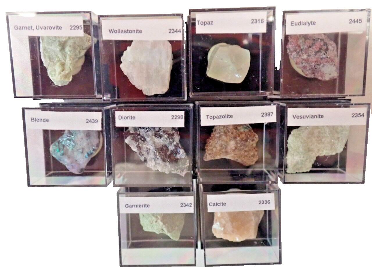 Thumbnail/Micromount Mineral Lot TNBS - 10 Nice Specimens - SEE OUR STORE
