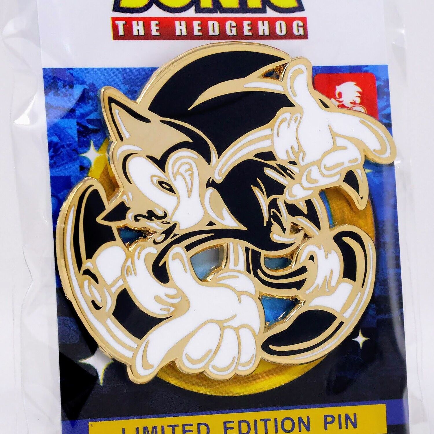 Sonic Adventure Hedgehog Limited Edition 30th Anniversary Enamel Pin Figure
