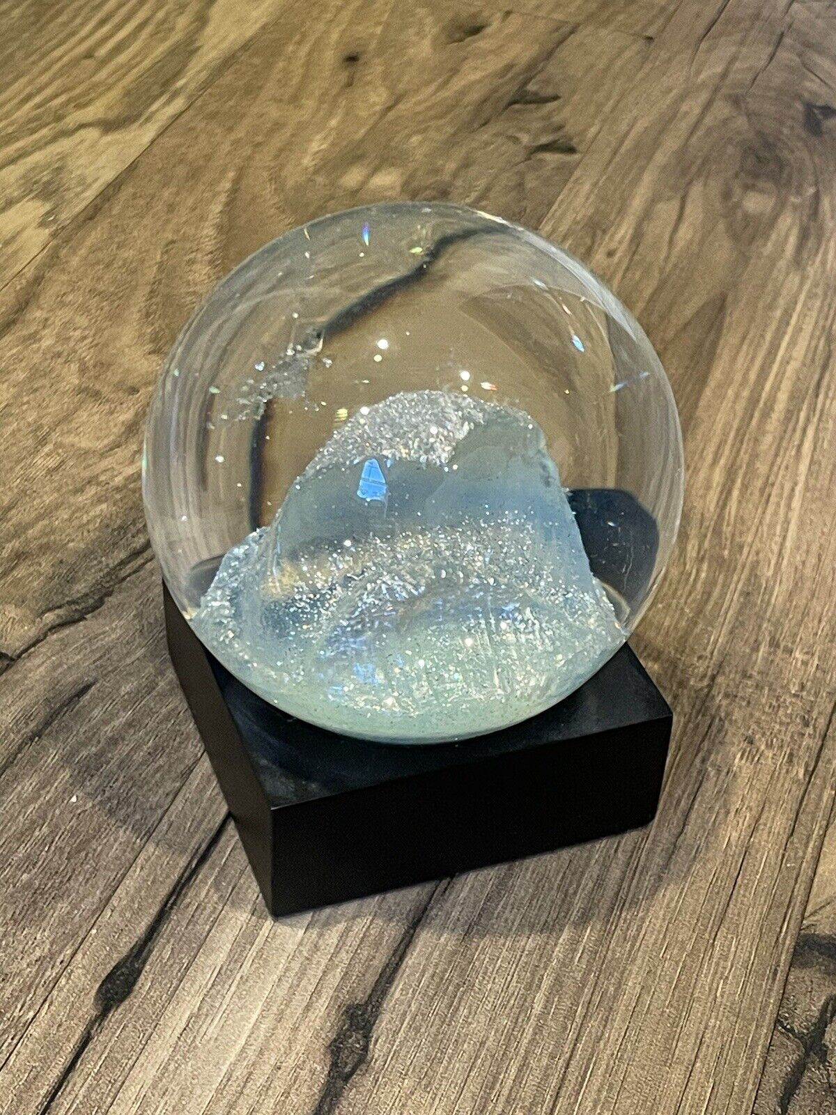 Ocean Wave Snow Globe by Cool Snow Globes 2015 Teal Beach Seaside Nautical Decor
