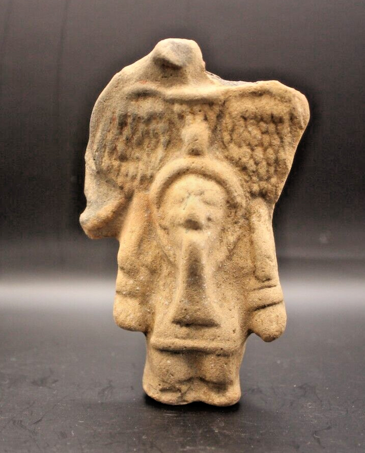 Pre-Columbian Shaman with Bird Effigy