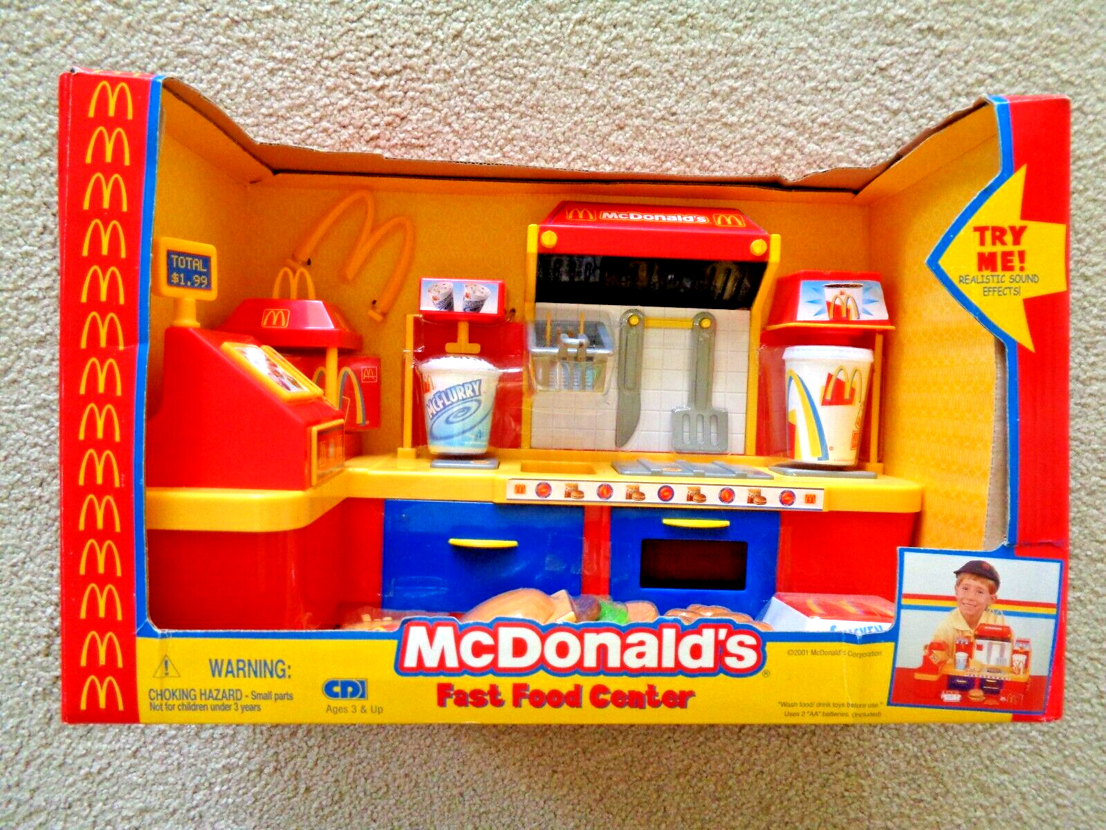 McDonald\'s 2001 Play Fast Food Center