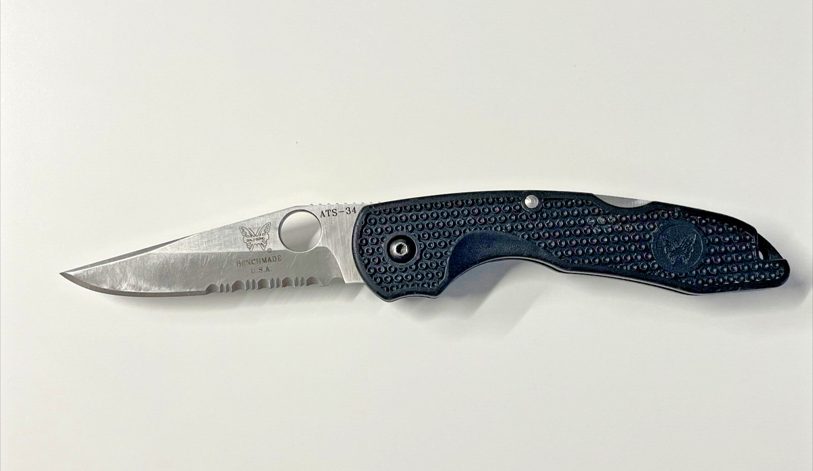 Benchmade 820S Ascent Clip Point Folding Knife ATS-34 USA 1998