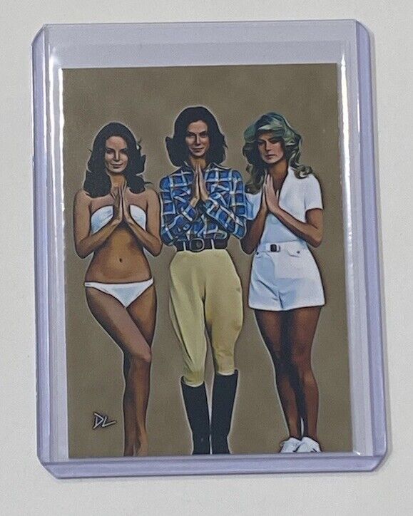 Charlie’s Angels Limited Edition Artist Signed American Icons Trading Card 3/10