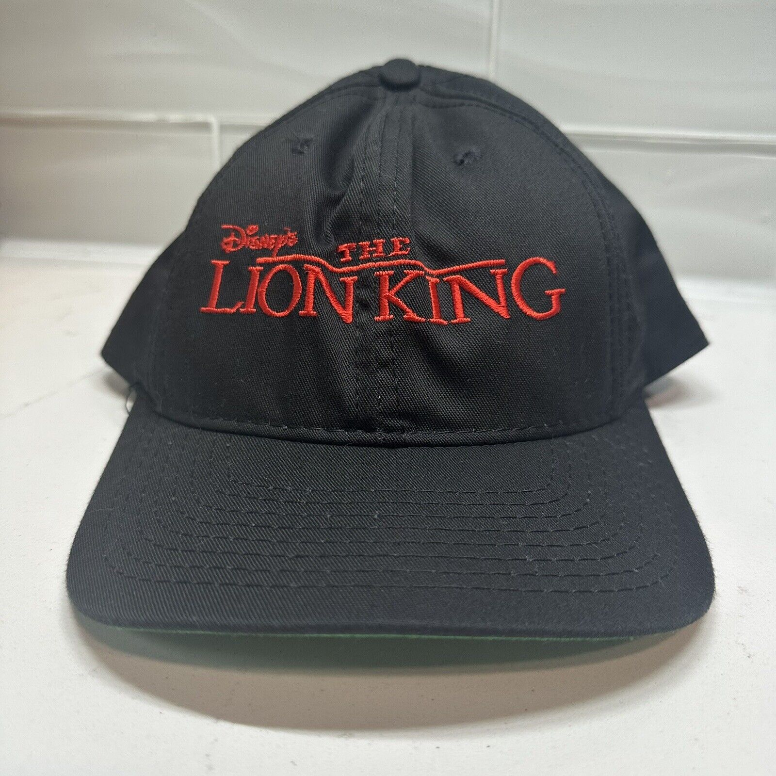 Vintage 1990’s The Lion King Marquee Logo Black Snapback Cap Goofy’s Hat Co.
