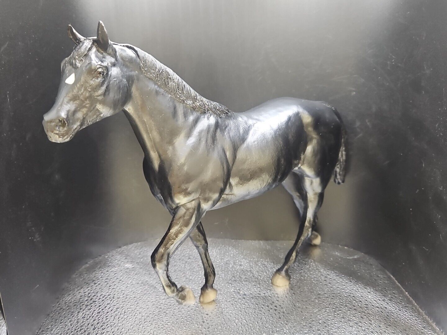 Breyer #992 Doc’s Keepin Time AQHA Silver Spur Award Black Beauty Horse New