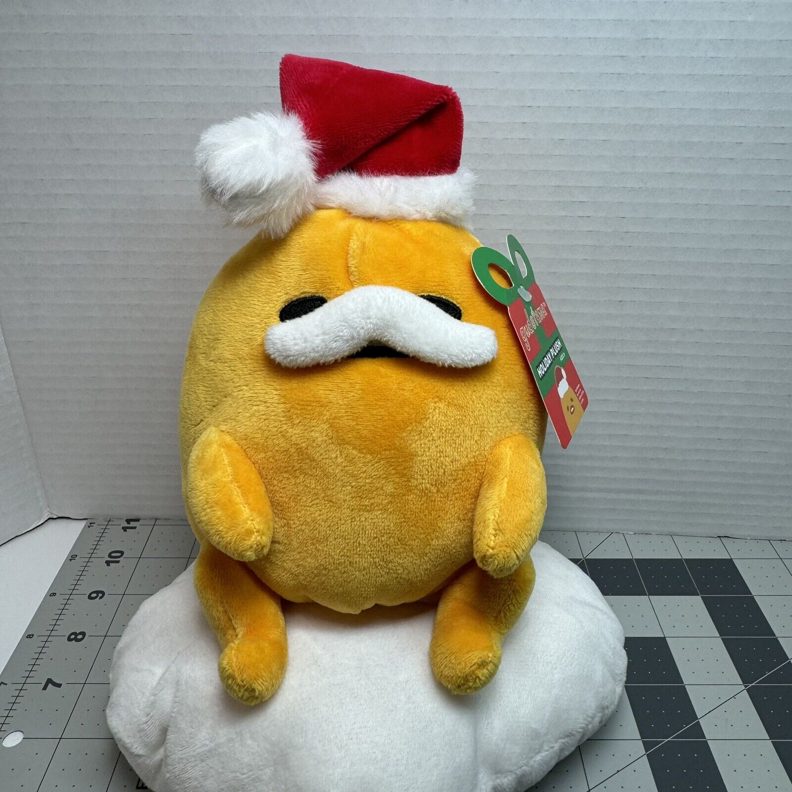Sanrio Gudetama the Santa Christmas Edition Cuddly Plush Xmas Gift Doll 13\