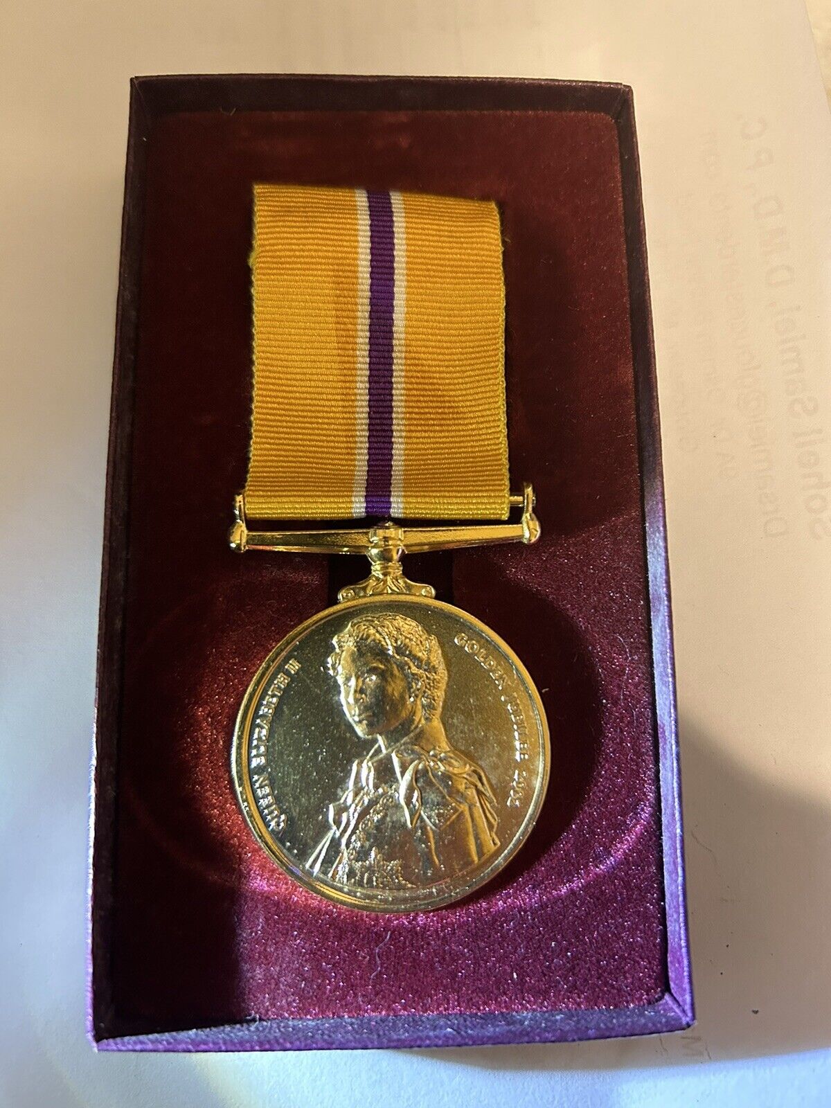 The Queen’s Golden Jubilee Medal