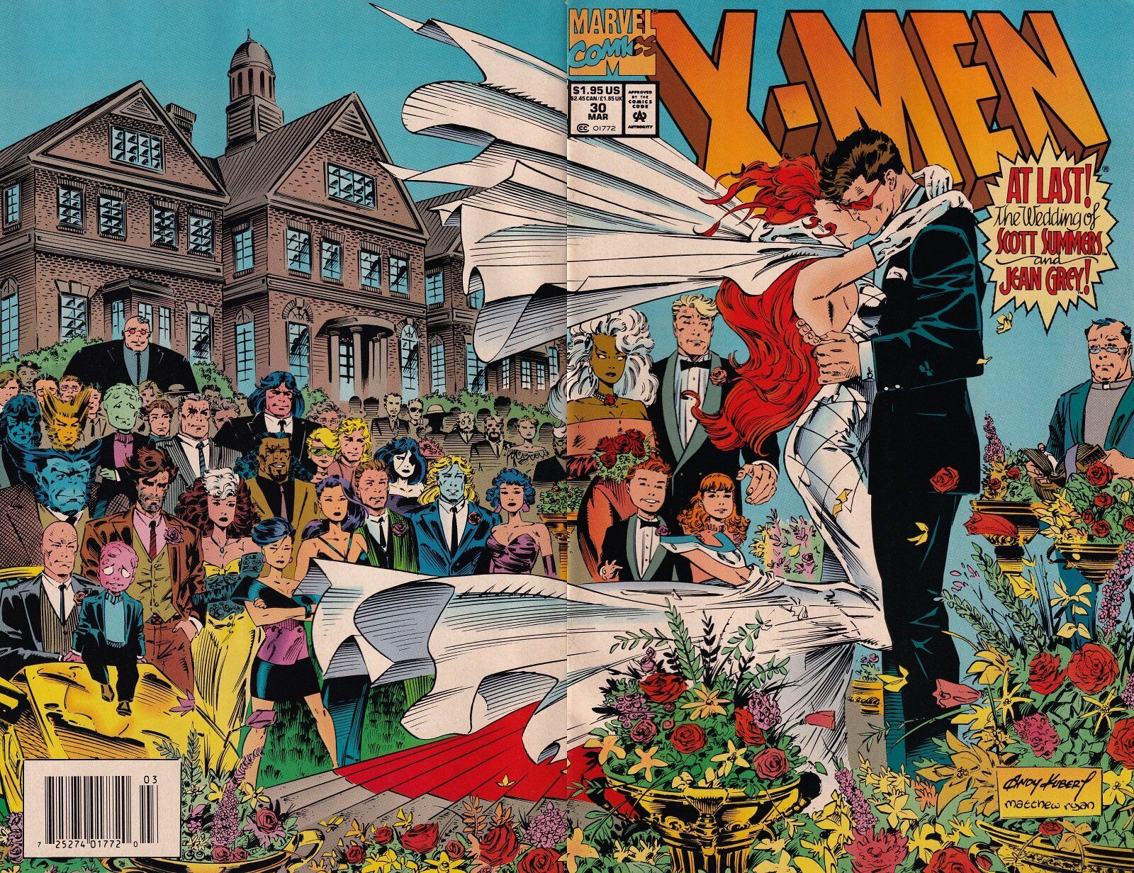 X-Men #30 Newsstand (1991-2001) Marvel Comics