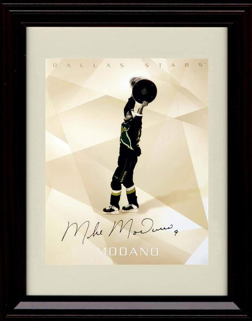 Unframed Mike Modano Autograph Replica Print - Dallas Stars - 1999 Stanley Cup