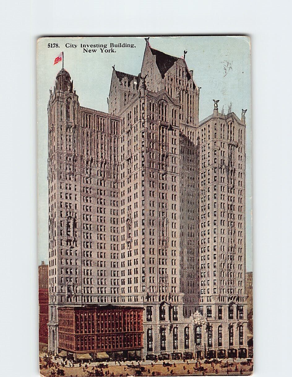 Postcard City Investing Building New York USA