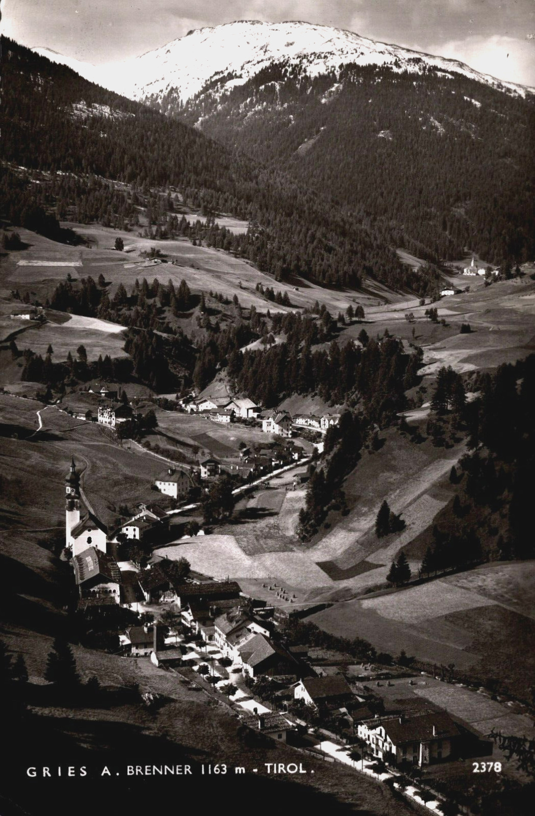 Austria Gries am Brenner Tirol Vintage RPPC B144