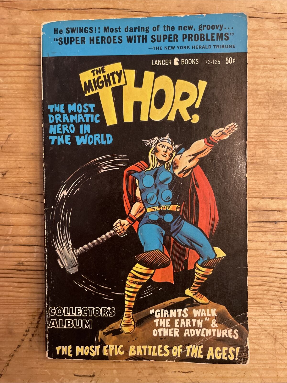The Mighty Thor Marvel Collector\'s Album PB Book 1966 Lancer Books