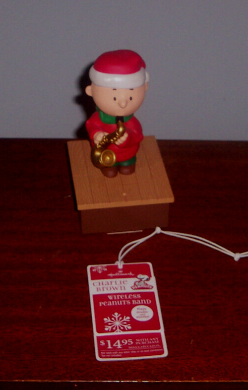 2011 Hallmark Wireless Peanuts Band CHARLIE BROWN Music and Motion TESTED/ WORKS