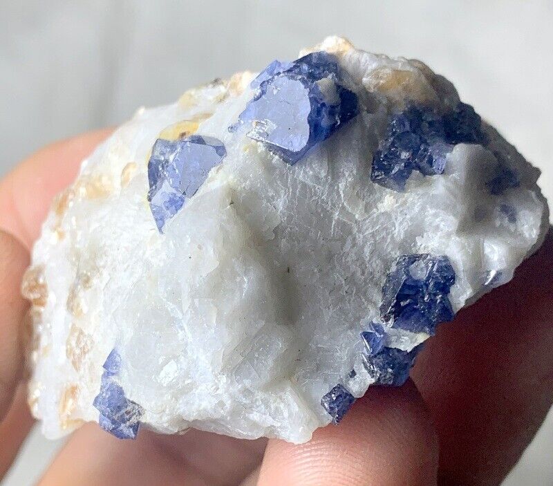 290 Carats Beautiful blue Spinel Crystal Specimen from Skardu  pakistan