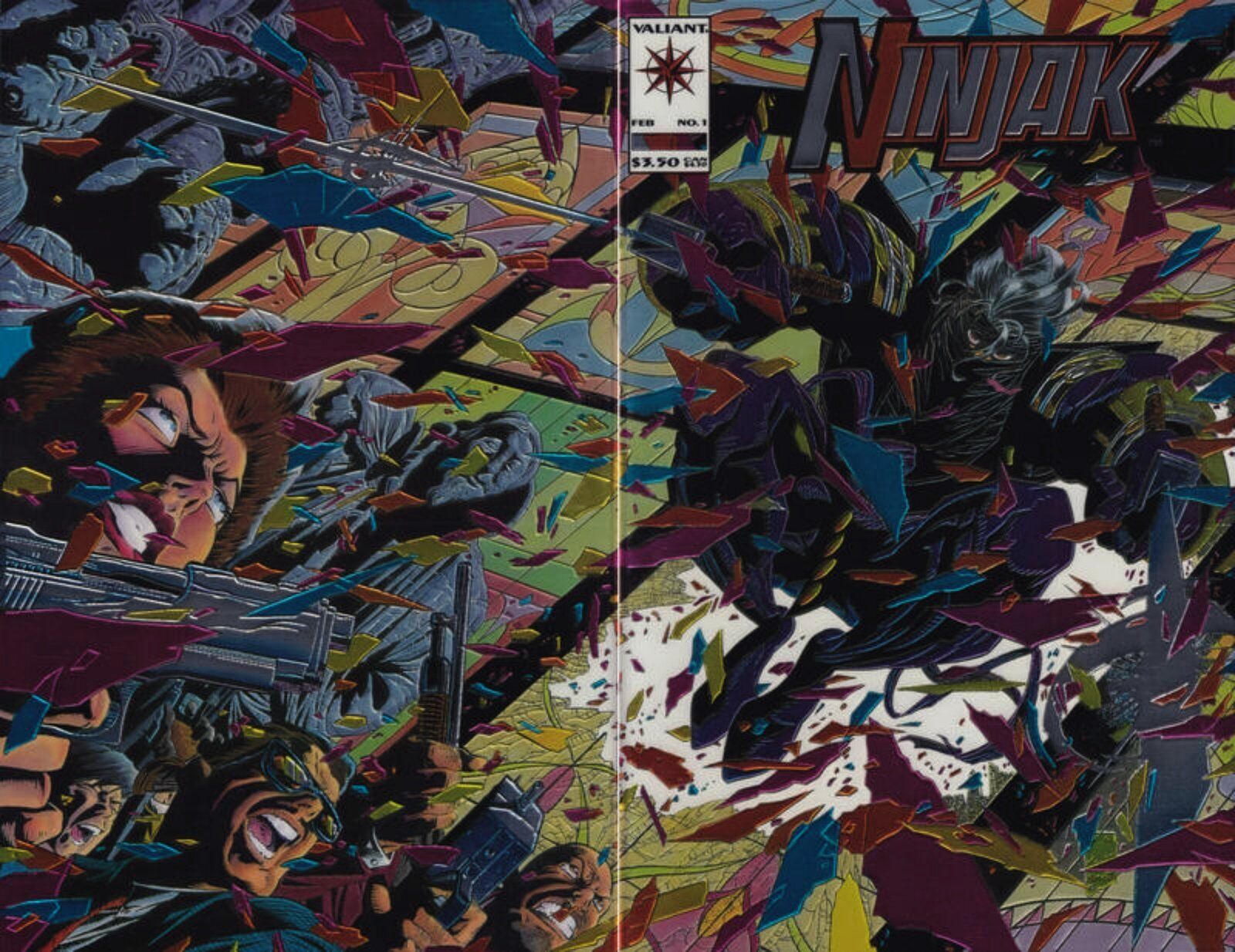 Ninjak #1 (1994-1995) Valiant Comics