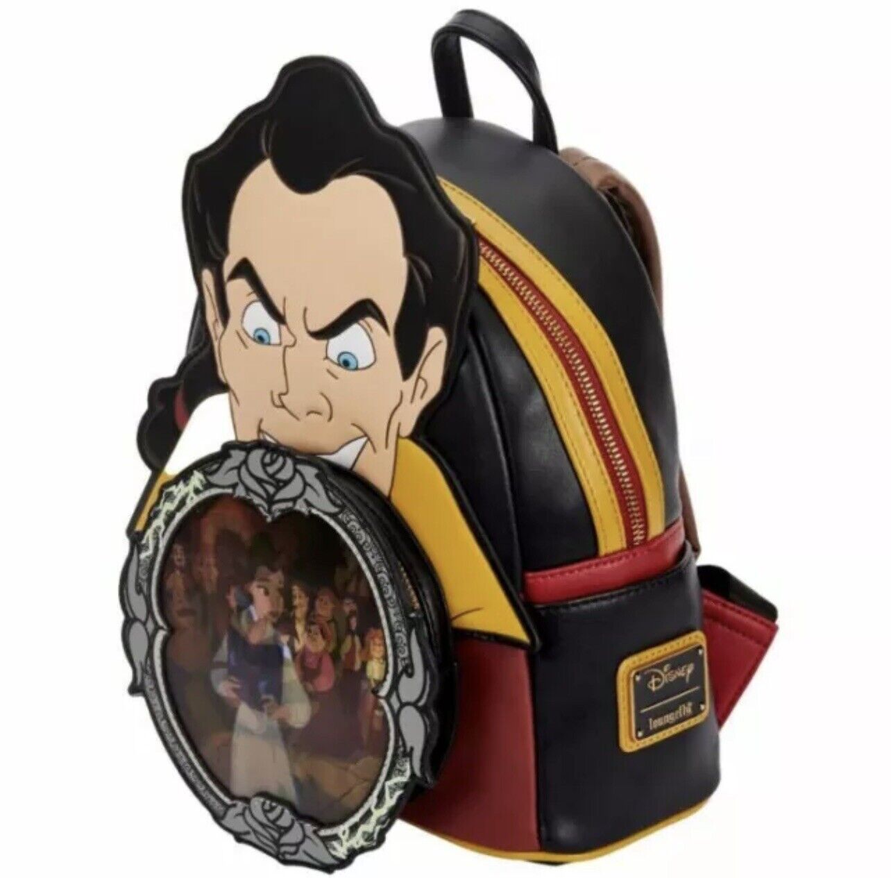 Loungefly Disney Villians Beauty and the Beast Gaston Mini Backpack