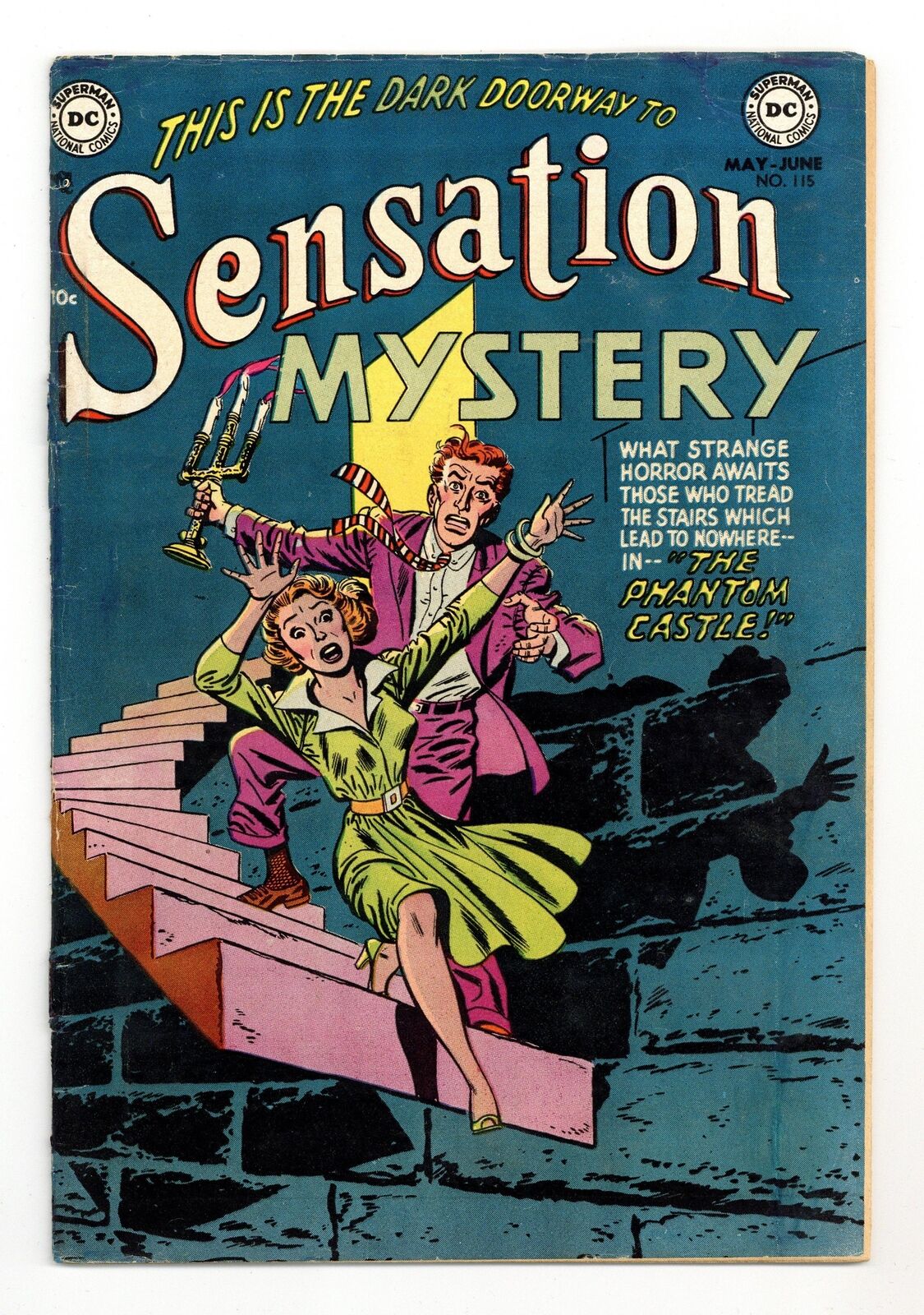 Sensation Mystery #115 FR 1.0 RESTORED 1953