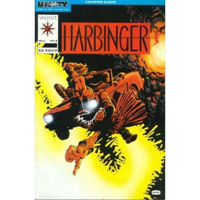 Harbinger (1992 series) #8 in Near Mint condition. Valiant comics [b/